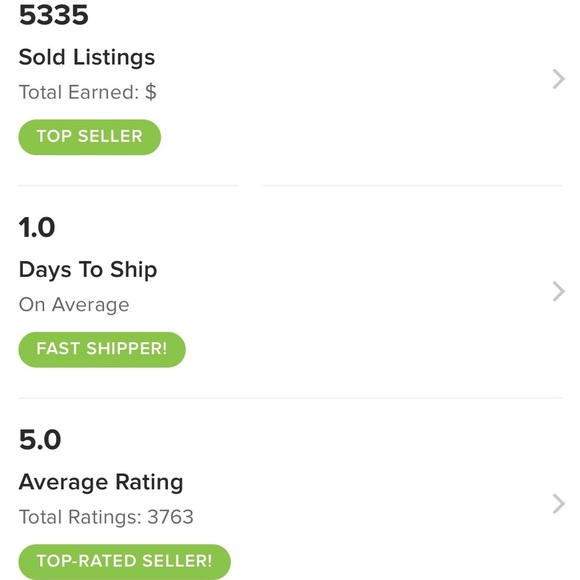 ⭐️⭐️⭐️⭐️⭐️ Shop with confidence! - Picture 1 of 2